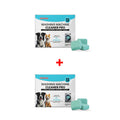 Washing Machine Cleaner for Pet Owners Eliminating Pet Odors Remove Pet Hair Cleaning Washing Machine Slots Cleaning Agent 12PCS